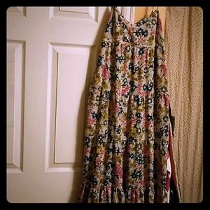Floral maxi dress
